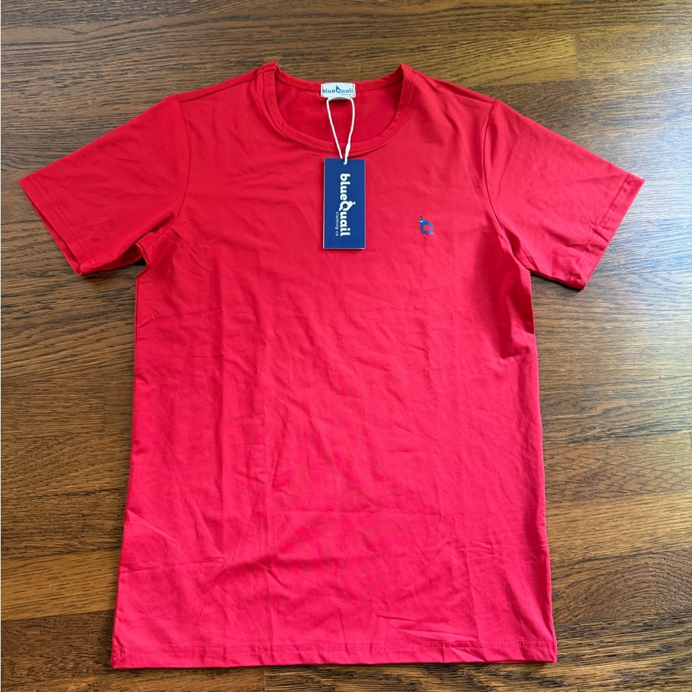 NWT Blue Quail Nautical Flags Performance T-shirt 10